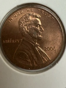 2000 Lincoln Penny , P586 - Picture 1 of 2