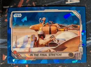 Star Wars Topps Chrome Sapphire - TPM - In The Final Stretch PR-8 - Picture 1 of 2