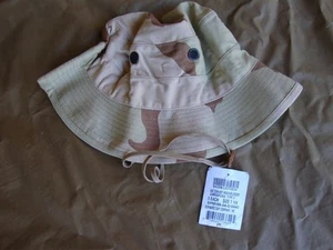 Army Military Surplus DCU Desert Camo Hot Weather Boonie Sun Hat USGI 6 1/2 Boys - Picture 1 of 1