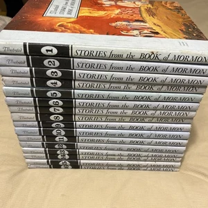 Illustrated Stories From The Book Of Mormon Complete Set 1-16 LDS - Bild 1 von 5
