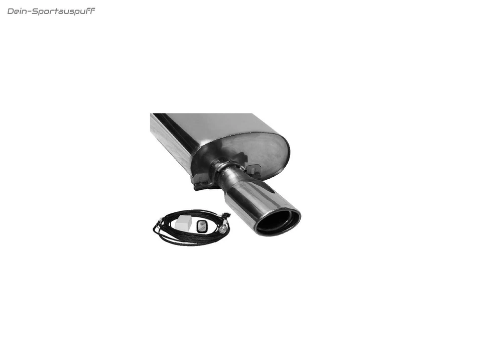 Escape aleta Bastuck Porsche 944 Turbo año 1988-1991 120x80 mm ovalado Foto 1 de 1