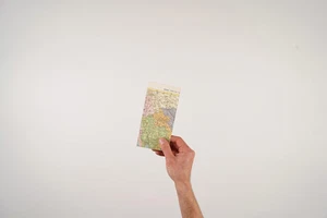 60er Jahre Burma, Thailand, Indochina und Malaiische Föderation Vintage Klappkarte b - Bild 1 von 3