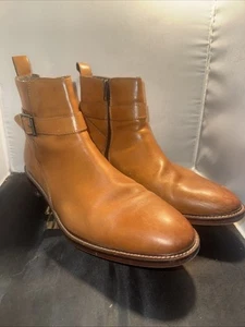 Banana Republic Men’s Billi Cognac  Half Boots Size 12 (B) - Picture 1 of 9