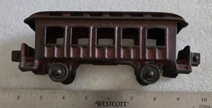 Antique 1800'S Orignal Cast Iron Passener Car - Picture 1 of 7