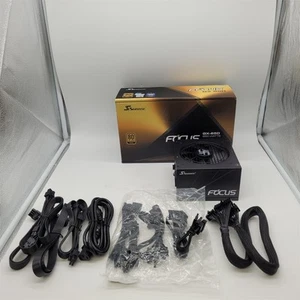 Seasonic FOCUS GX-650 - 650W - 80+ Gold - Full-Modular - ATX -NOT WORKING- - Afbeelding 1 van 5