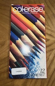 Vintage Sanford Col-Erase Color Pencils 1 Box of 12 Unused NOS Box ColErase - Picture 1 of 4