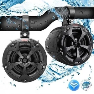Pyle 4in Waterproof Off-Road Bluetooth Speaker System 800W RMS PLUTV43BTA - Picture 1 of 9