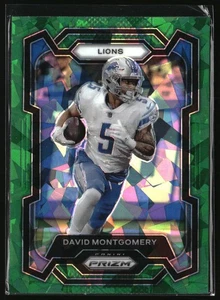 2023 Panini Prizm #97 David Montgomery Green Ice - Picture 1 of 2