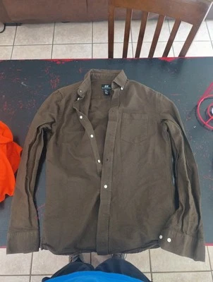 H&M Men's Long Sleeve Button-Up Shirt Size Xs - Image 1 of 3