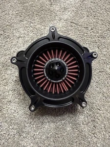 Turbine Air Cleaner Intake For Harley Touring M8 17-up Softail Fat boy 18-up - Picture 1 of 8