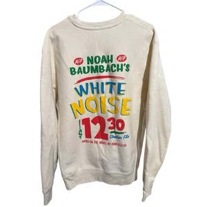 White Noise Mens Large Netflix Noah Baumbach Adam Driver Promo Sweatshirt - Picture 1 of 5