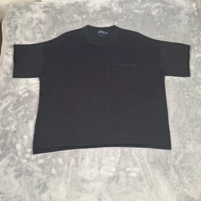 Blusa Polo Ralph Lauren Mujer Talla Pequeña Negra Camisa Sólida Manga Cuello Redondo Foto 1 de 4