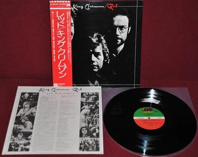 KING CRIMSON - RED - ATLANTIC P-8512A 1974 - JAPAN OBI LP  1A EDIZIONE - Image 1 of 2