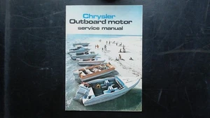 Chrysler Outboard Motor Service Manual Volume 1 7th Edition 1966-75 - Picture 1 of 2