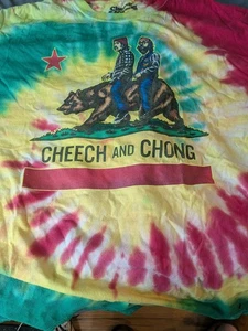 Men's Cheech & Chong Short Sleeve T-shirts OFFICIAL!!! XL One L - Picture 1 of 7