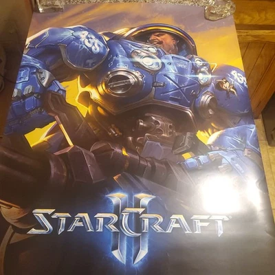 Blizzcon 2018 Exclusive Official StarCraft II 2 Tychus Fin Poster Blizzard 40x27 - Image 1 of 4