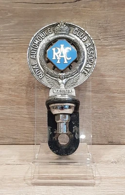 Vintage RAC (Type 8) Associate Member Radiator / Grille Badge, dated 1937-1938 - Image 1 of 4