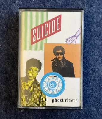 SUICIDE Ghost Riders Musikkassette MC 1986 Alan Vega Vocals recorded live 1981 - Bild 1 von 4