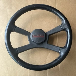 88-94 Chevrolet Silverado Sierra GMC 454SS CK Leather Steering Wheel Blazer NICE - Bild 1 von 17