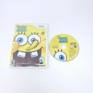 SpongeBob's Truth or Square (Nintendo Wii, 2009) Missing Manual Tested & Working - Bild 1 von 4