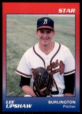 1989 Star Burlington Braves Lee Upshaw Burlington Braves #21