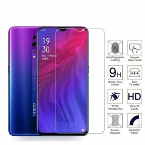 Phone Glass For OPPO A33 F19 Pro Reno6 Reno5 Ace2 K7 A11K A15s Screen Protector - Picture 1 of 20