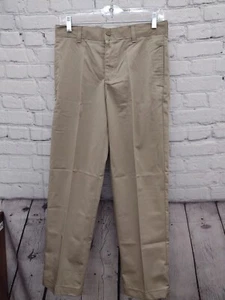 Lands End Boys Khaki Uniform Pants Size 16 - Picture 1 of 3