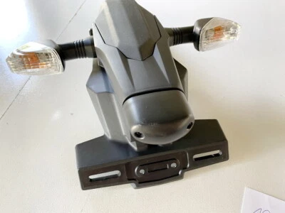 Kawasaki Ninja ZX-10R Support pour Plaque D'Immatriculation Rabat Clignotant - Photo 1/4