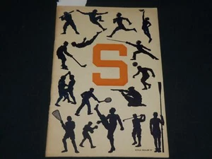 21 de marzo de 1925 SYRACUSE UNIVERSIDAD ATLETAS BLOQUE S PROGRAMA DE CENA - J 5779 - Imagen 1 de 11