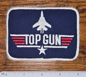 US Navy United States Military Top Gun Movie Rectangle USAF Patch - Picture 1 of 1
