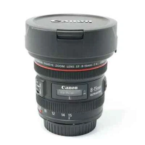 Casi Mint Canon Ef 8-15mm F/4 DISTANCIA Ojo de Pez USM Ultra Lente Gran Angular - Imagen 1 de 4