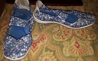 Zee Alexis 38 7.5 Azul Mocasines Pisos SAMMI Foto 1 de 4