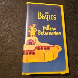 The Beatles Yellow Submarine Clamshell VHS Animated Ringo Starr Paul McCartney - Picture 1 of 11