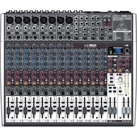 4033653012478 Behringer QX2222USB audio mixer 22 channels Behringer - Image 1 of 1