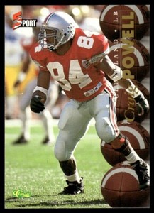 1995 Classic 5-Sport #70 Craig Powell Cleveland Browns Rookie