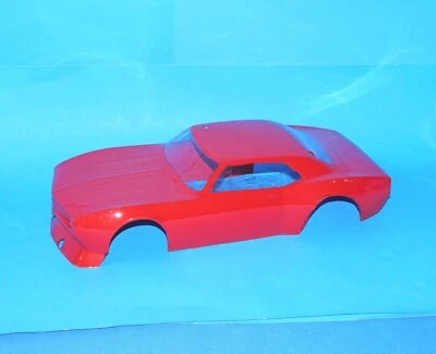 HPI 1/0 SCALE 1968 CHEVROLET CAMARO 7494-1 R/C CAR BODY SHELL PAINTED RED - Image 1 of 4