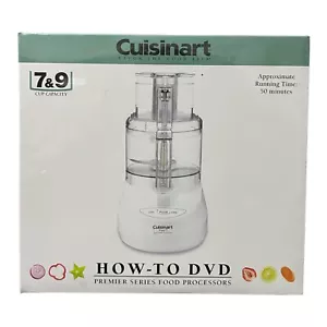 Cuisinart Food Prep Processor Instruction DVD How To 7 & 9 Cup 50 Minutes - Foto 1 di 4