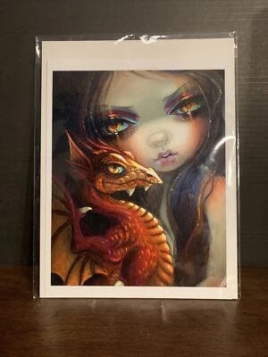 Impresión Golden Eyed Dragonling 8 x 10 de Jasmine Becket-Griffith Foto 1 de 2