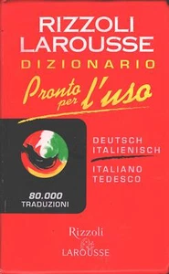 Gebrauchsfertiges Wörterbuch Deutsch Italienisch - Italienisch Deutsch Aufl. Rizzol... - Bild 1 von 1