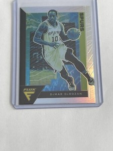 DeMar DeRozan 2020-21 Panini Flux Silver Prizm Spurs Card #160
