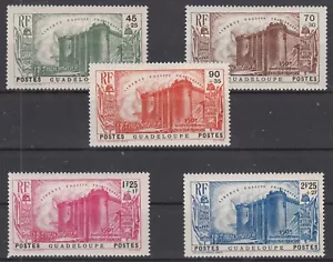 QX24984/ FRENCH GUADELOUPE – REVOLUTION Y&T # 142 / 146 COMPLETE MINT – CV 100 $ - Picture 1 of 2