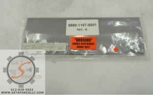 5880-1167-0001 / PLACA DEFLECTORA, INFERIOR / TECNOLOGÍAS AXCELIS - Imagen 1 de 3