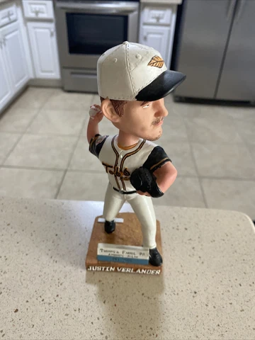 JUSTIN VERLANDER BOBBLEHEAD DOLL DETROIT TIGERS WILSON TOBS RARE FREE SHIPPING Cover