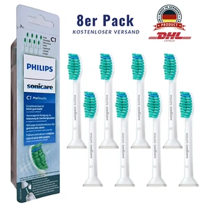 Philips Sonicare C1 ProResults Spazzolini Sonici, 4/8 Pezzi, Bianco, Originale - Foto 1 di 18
