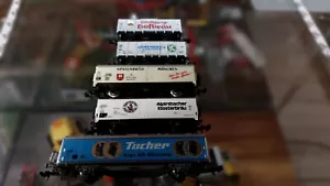 Roco u.a. Bierwagen Güterwagen Tucher Spatenbräu Löwenbräu 1/160 (22/40) - Bild 1 von 2