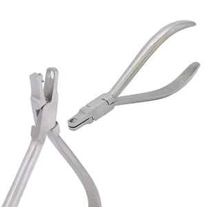 Dental Aligner Hole Plier Braces Clear Cut Punch Type Retainer Orthodontic Lab - Picture 1 of 2