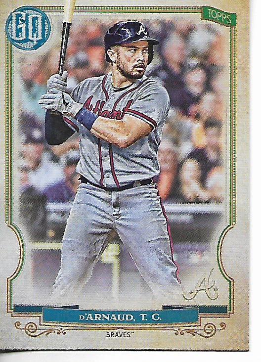 2020 Topps Gypsy Queen Travis D'Arnaud Base Card - Image 1 of 1