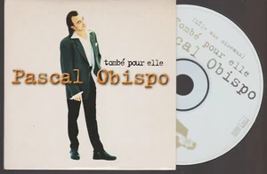 Pascal Obispo Tombé Pour Elle Cd Single Cardsleeve Pochette Cartonnée - Imagen 1 de 1