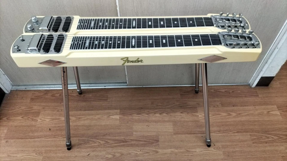 [Rare] Fender Dual 8 Professional Vintage Steel Guitar W/Case - Image 1 of 4