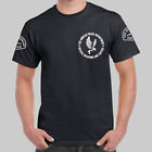 Los Angeles Police LAPD SWAT TV S.W.A.T. Logo Black T-shirt USA Size